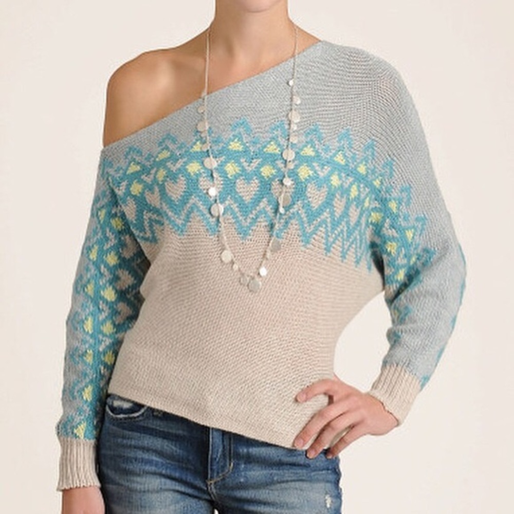 Free People Off The Shoulder Sweater